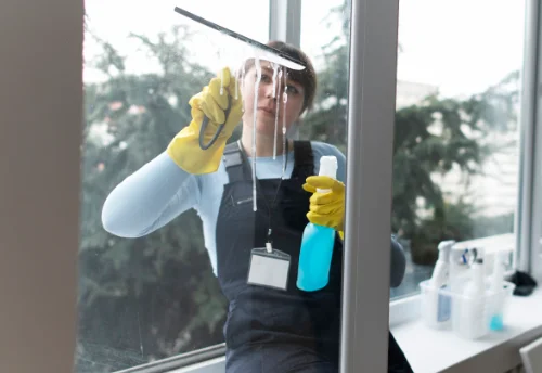 Nettoyage de vitres intérieures et extérieures à Fontaines